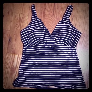 (Sale 4/$20) Garnet Hill Tankini Top.